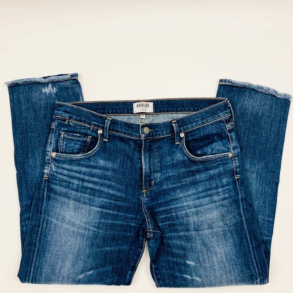 AGOLDE JEANS High Rise Loose Leg Size 30 - Picture 5 of 8